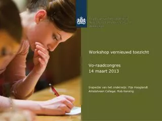 workshop vernieuwd toezicht