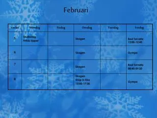 februari