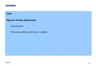agenda