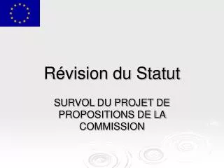 r vision du statut