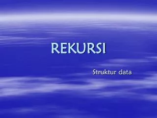 rekursi