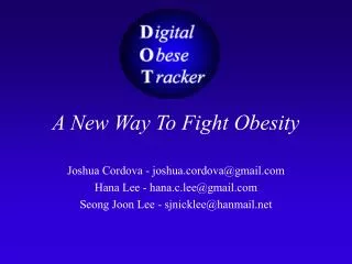 A New Way To Fight Obesity
