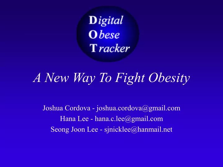 a new way to fight obesity