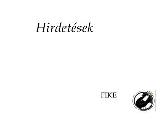 Hirdet ések