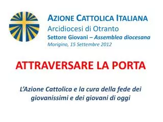 attraversare la porta