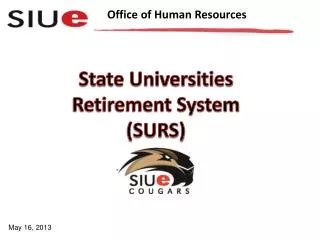 State Universities Retirement System (SURS)