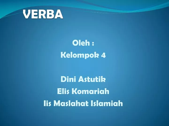 verba