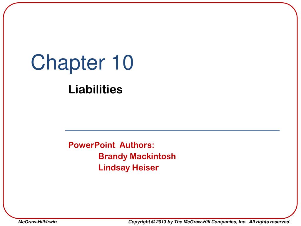 PPT - Chapter 10 PowerPoint Presentation, free download - ID:4102794