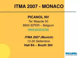 itma 2007 monaco