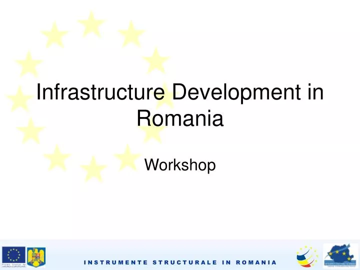 infrastructure development in romania