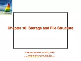 chapter 10 storage and file structure