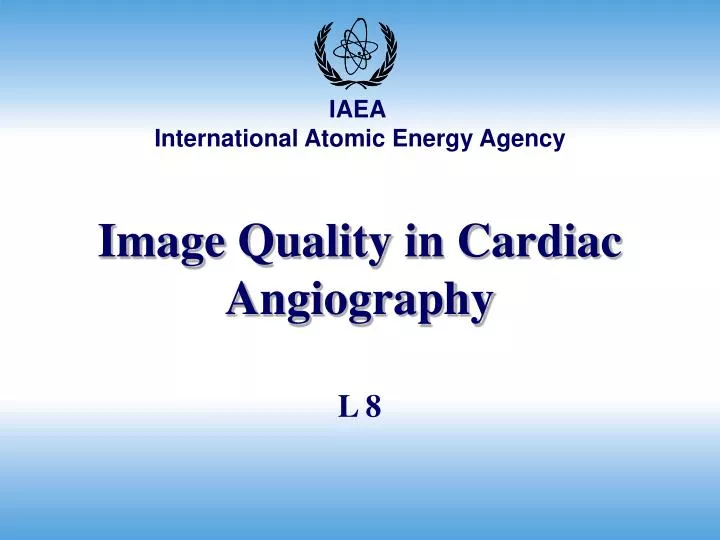 image quality in cardiac angiography