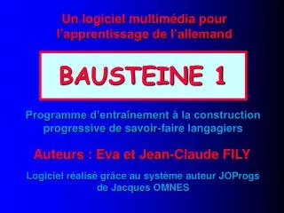 bausteine 1