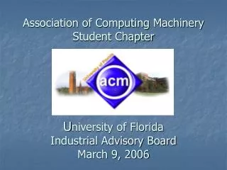 ACM Southeast Regional Programming Competition