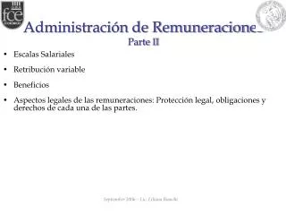 administraci n de remuneraciones parte ii