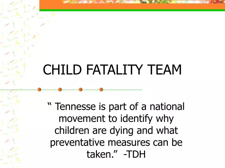 child fatality team