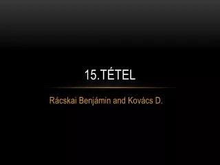 15 t tel