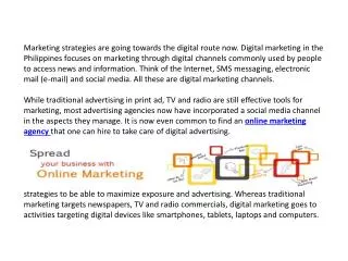 Using Digital Marketing Strategies