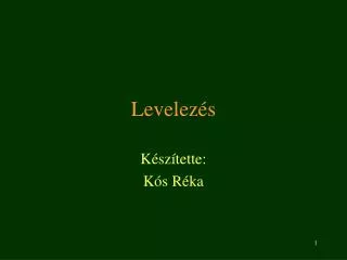 levelez s