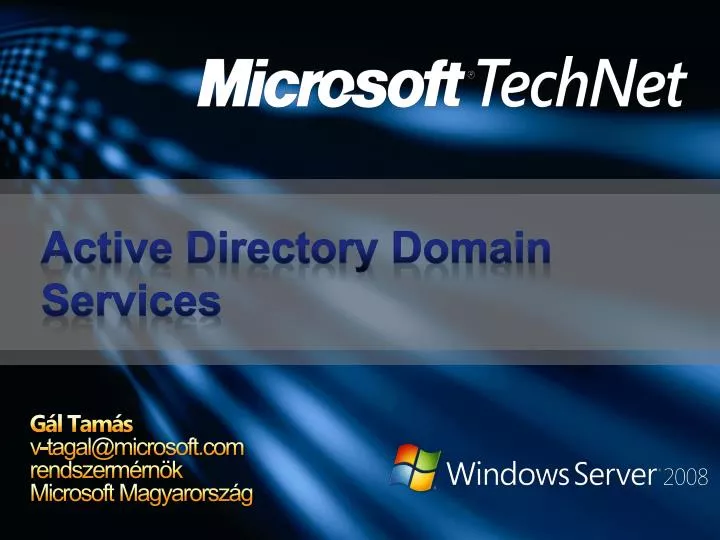 active directory domain services