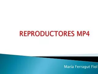 reproductores mp4