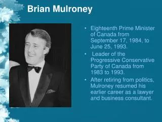 Brian Mulroney