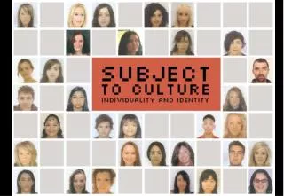 Welcome to Subject to Culture ? Specification : Advanced, double, honours (Level 6)