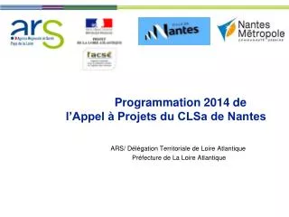 programmation 2014 de l appel projets du clsa de nantes