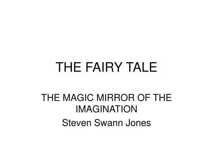 the fairy tale