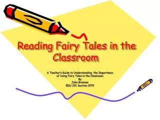Reading Fairy Tales in the Classroom