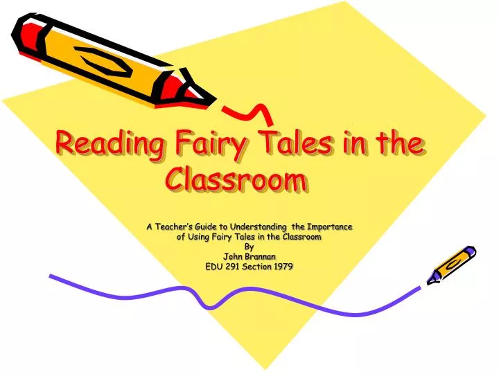 reading fairy tales in the classroom