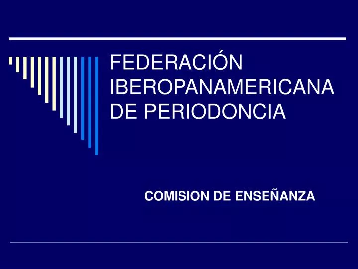 federaci n iberopanamericana de periodoncia