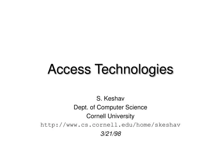 access technologies