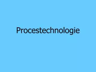 procestechnologie