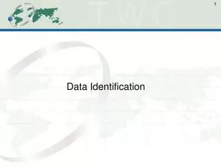 Data Identification