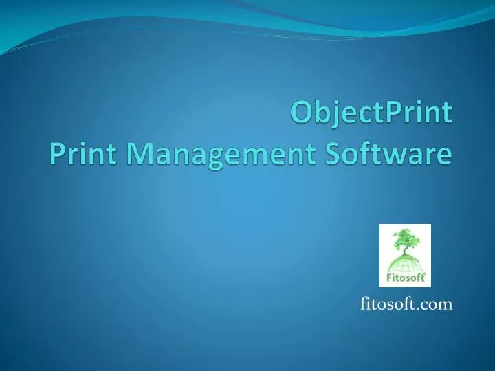 objectprint print management software