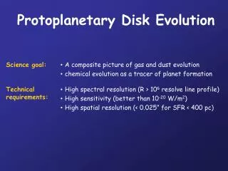 Protoplanetary Disk Evolution