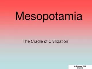 mesopotamia