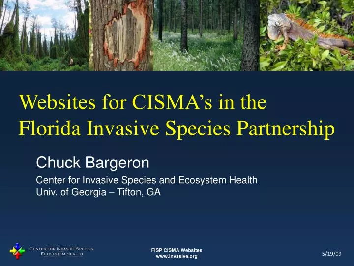 websites for cisma s in the florida invasive species partnership