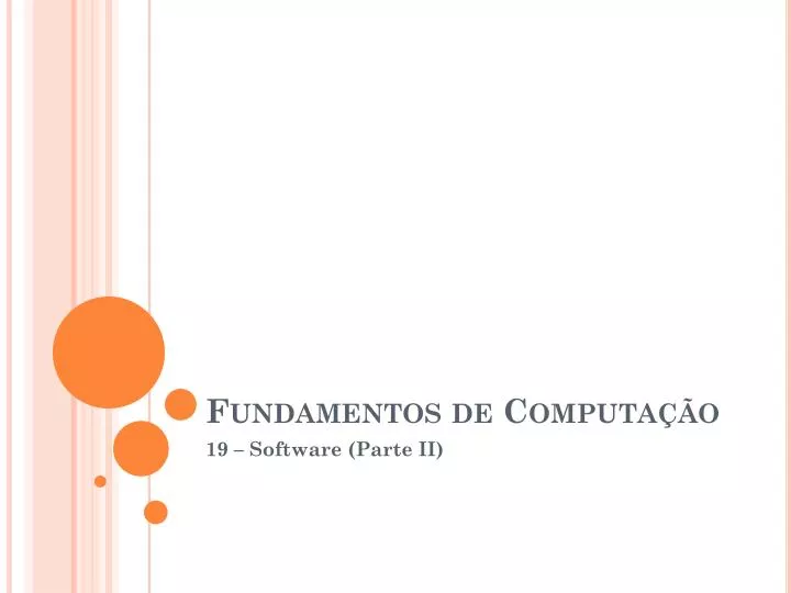 fundamentos de computa o