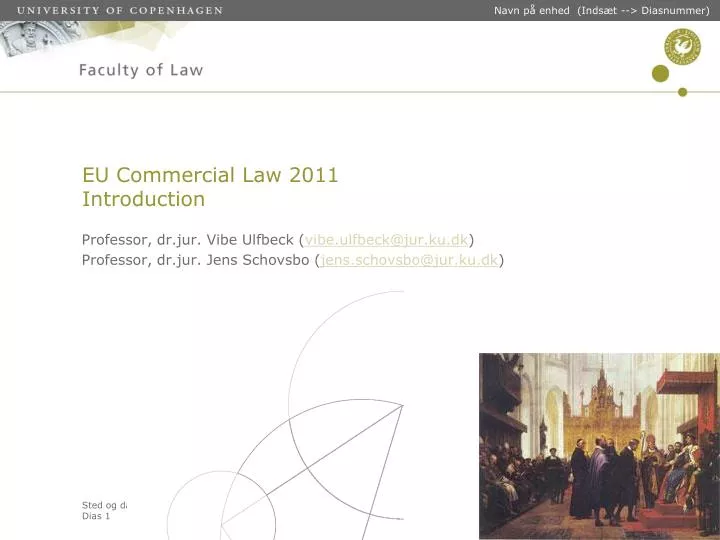eu commercial law 2011 introduction