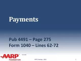 Payments