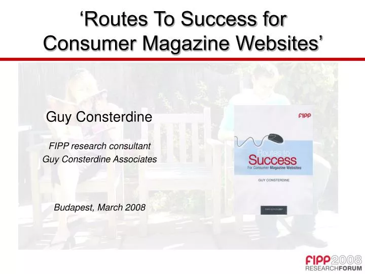 routes to success for consumer magazine websites