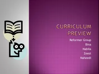 Curriculum Preview