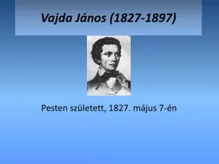 vajda j nos 1827 1897