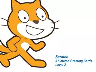 Scratch Animated Greeting Cards Level 2