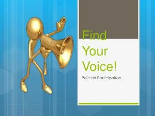 Find Your Voice!
