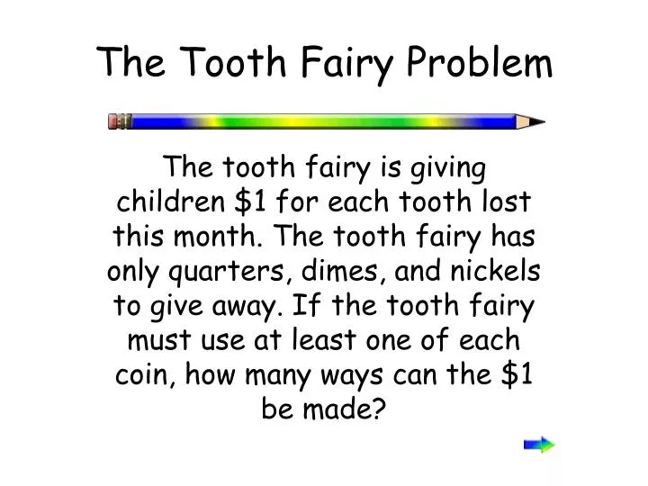 the tooth fairy problem
