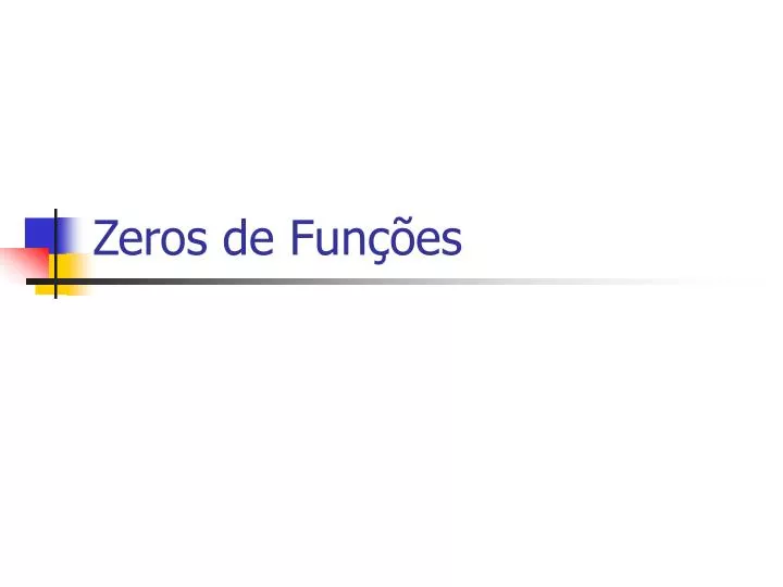 zeros de fun es