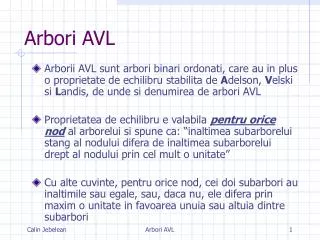 arbori avl